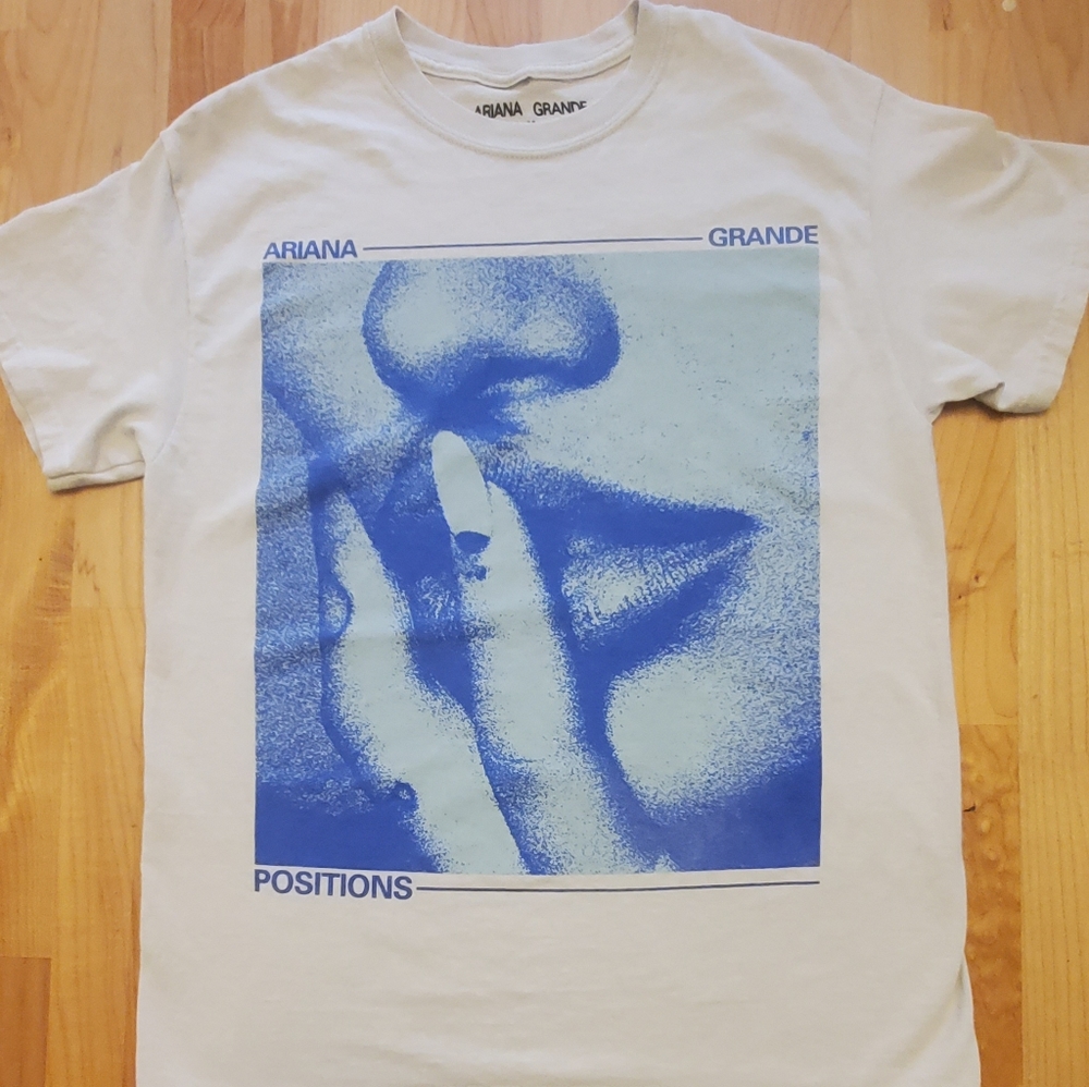 Ariana grande positions tshirt